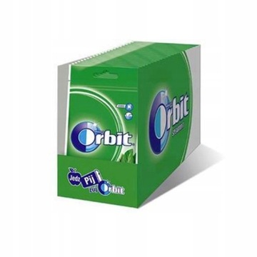 Жувальна гумка Orbit Spearmint 21gx22pcs зелений в сумці