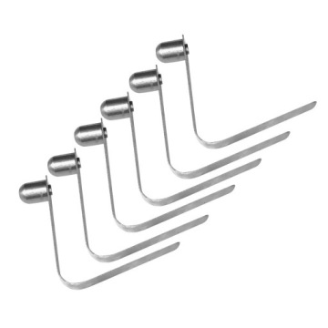 .6pcs / pack Spring Snap Clips Locking