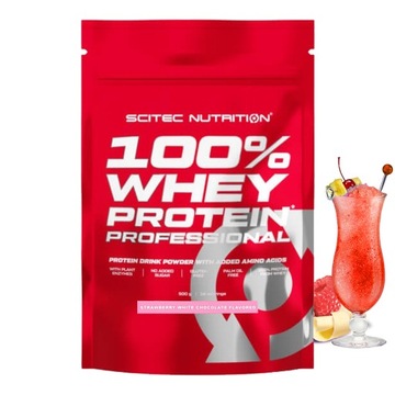 SCITEC 100% WHEY Professional PROTEIN 500G белок