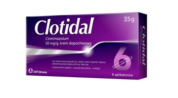 Клотидальный препарат вагинальный крем 10 мг + 6 аппликаторов