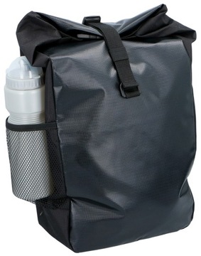Сумка для велосипеда, сумка для багажника, водонепроникна, Чорна, 15 л, Dunlop