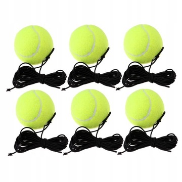 Набор из 6 тренировочных мячей для тенниса