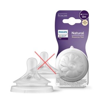 PHILIPS AVENT СОСКА ДЛЯ ПЛЯШОК 2 ШТ 80831