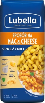 Lubella макарони Mac & Cheese пружини 400 г