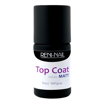 Top Coat MATT No Wipe 10ML RENI-NAIL