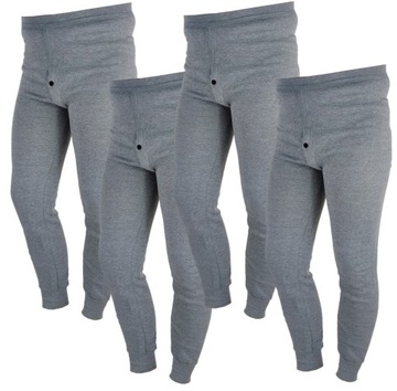 Леггинсы утепленные брюки для мальчиков детские кальсоны 4 шт 116/122 см