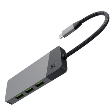 Адаптер GREEN Cell HUB USB-C адаптер GC CONNECT 7in1