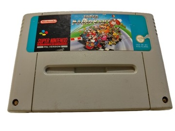 SUPER MARIO KART SNES PAL NINTENDO ENG