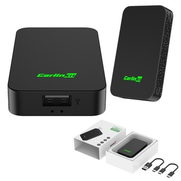 CARLINK 5,0 БЕЗДРОТОВИЙ АВТОМОБІЛЬНИЙ АДАПТЕР ДЛЯ ANDROID AUTO APPLE CARPLAY