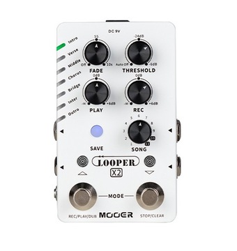 Mooer Looper X2 Stereo Looper педаль гитарный эффект