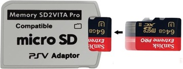 АДАПТЕР MICROSD ДЛЯ PS VITA SD2VITA 5.0 SLIM FAT