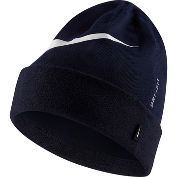 Зимняя шапка NIKE Beanie темно-синяя AV9751 451