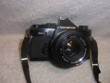 OLYMPUS OM - 2n + Zuiko Auto-s 50 мм чорний зроблено в Японії