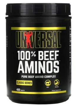 Універсальний 100% яловичий AMINOS 400 Tab яловичий EAA BCAA