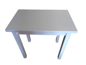 Кухонний стіл білий 80x50x75 за розміром