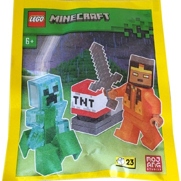 LEGO Minecraft-662406, Hero + Charged Creeper