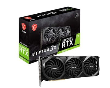 Видеокарта MSI GeForce RTX 3070 Ti VENTUS 3x 8G 8 ГБ