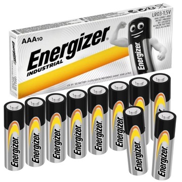 Батарейки ААА ENERGIZER Алкаические палочки R3 1,5 V мощные 10 шт. оригинальные
