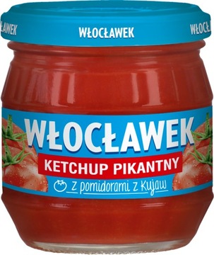 Кетчуп пряний Влоцлавек з помідорами 200г