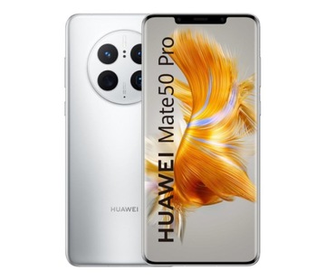 Вихід Huawei Mate 50 Pro 8 / 256GB сріблястий 120Hz