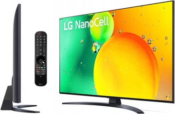 Телевизор LG 43NANO763QA 4K SMART NanoCell Airplay2 + MAGIC Remote