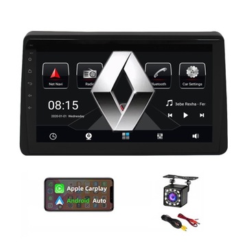 Renault Kangoo 2016 радіо 2DIN ANDROID12 4GB 64GB 4G GPS IPS FM AM CARPLAY