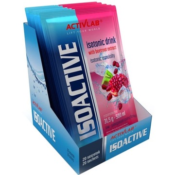ACTIVLAB ISOACTIVE 10X31.5G изотонический напиток ISO