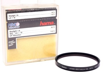 фильтр Hama HTMC skylight 1A LA + 10 72mm 71672