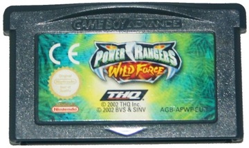 Гра Power Rangers Wild Force для Nintendo Game boy Advance-GBA.
