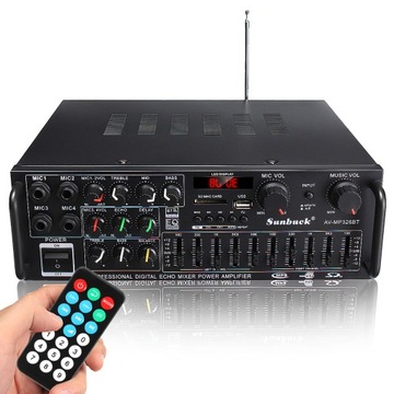 УСИЛИТЕЛЬ СТЕРЕО BLUETOOTH MP3 1200W