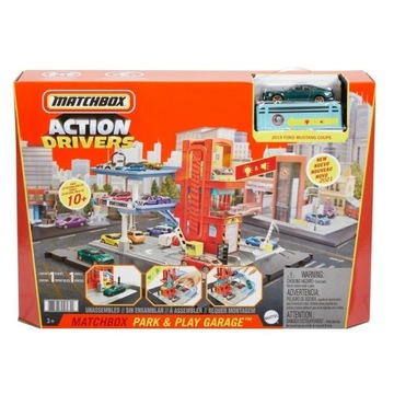 MATCHBOX ACTION DRIVERS ГАРАЖ СВЕТ ЗВУК