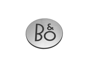 Емблема BANG & OLUFSEN срібло 40 мм