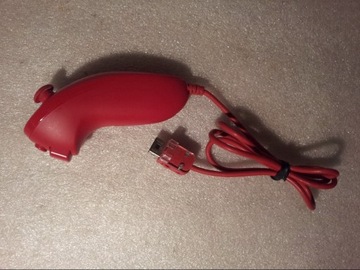 Оригинальный уникальный красный нунчак-Wii-RED
