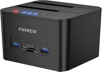 Док-станция FIDECO SATA 2X HDD SSD 18TB