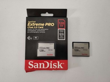 карта CFast 2.0 SanDisk Extreme PRO 128 ГБ