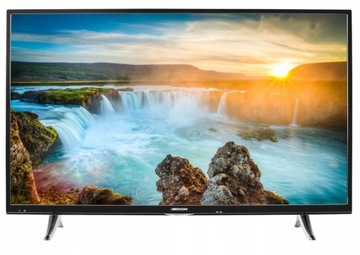 СВІТЛОДІОДНИЙ ТЕЛЕВІЗОР 55 ДЮЙМІВ 4K SMART TV USB 3.0 WIFI SAT NETFLIX