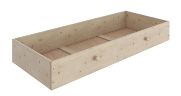 Дерев'яний ящик для ліжка 142,5 см Тверда деревина