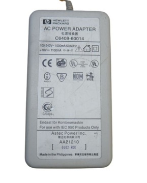 Блок питания для принтера HP C6409-60014 18V 1100MA
