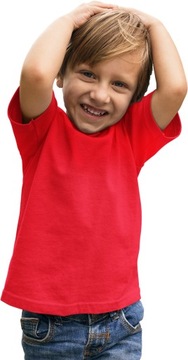 детская хлопковая футболка LUX с коротким рукавом