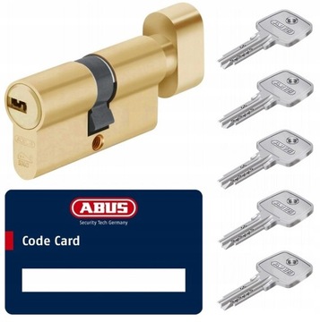 Вставка двери ABUS D10 с ручкой латунь 30/50 г