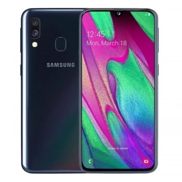 Samsung Galaxy A40 a405fn 4 / 64GB Чорний Чорний