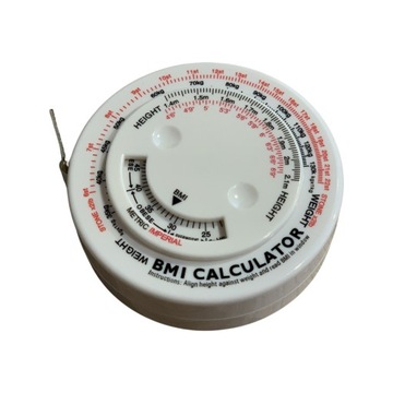 Рулетка для тіла з антропометричною стрічкою BMI 150 см