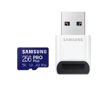 Карта памяти SAMSUNG Pro Plus 256GB microSD