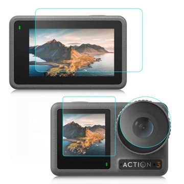 Lens Front and Back Screen Film для DJI Osmo Action 3