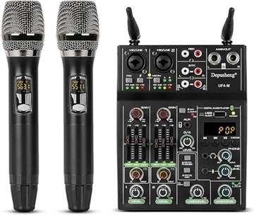 Depusheng Uf4-M Mixer Audio Studio-профессиональный портативный цифровой микшер