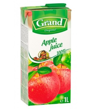 Яблочный сок Grand Original 1л