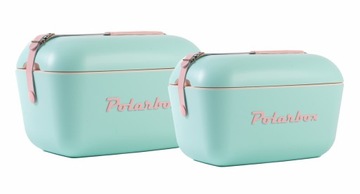Polarbox поп бирюзовый 20 лит Верде полоса роз холодильник