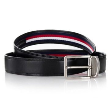 Ремень Tommy Hilfiger 2in1 двухсторонний 34/85 Black