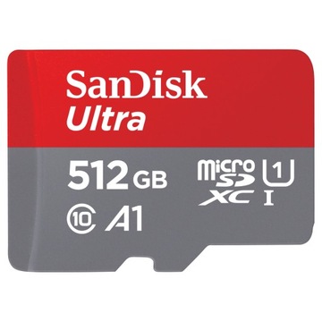 SANDISK ULTRA карта памяти microSDXC 512 Гб 150 МБ/с A1 CL10 UHS адаптер