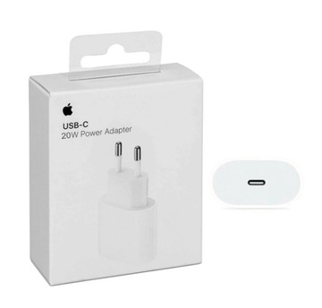 Оригинальное зарядное устройство APPLE 20 Вт USB Type C FAST Cube для IPHONE 11 12 13 14 15